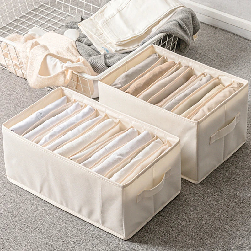 Drawer Clothes Organizer Storage Box – Foldable Closet for Wardrobe