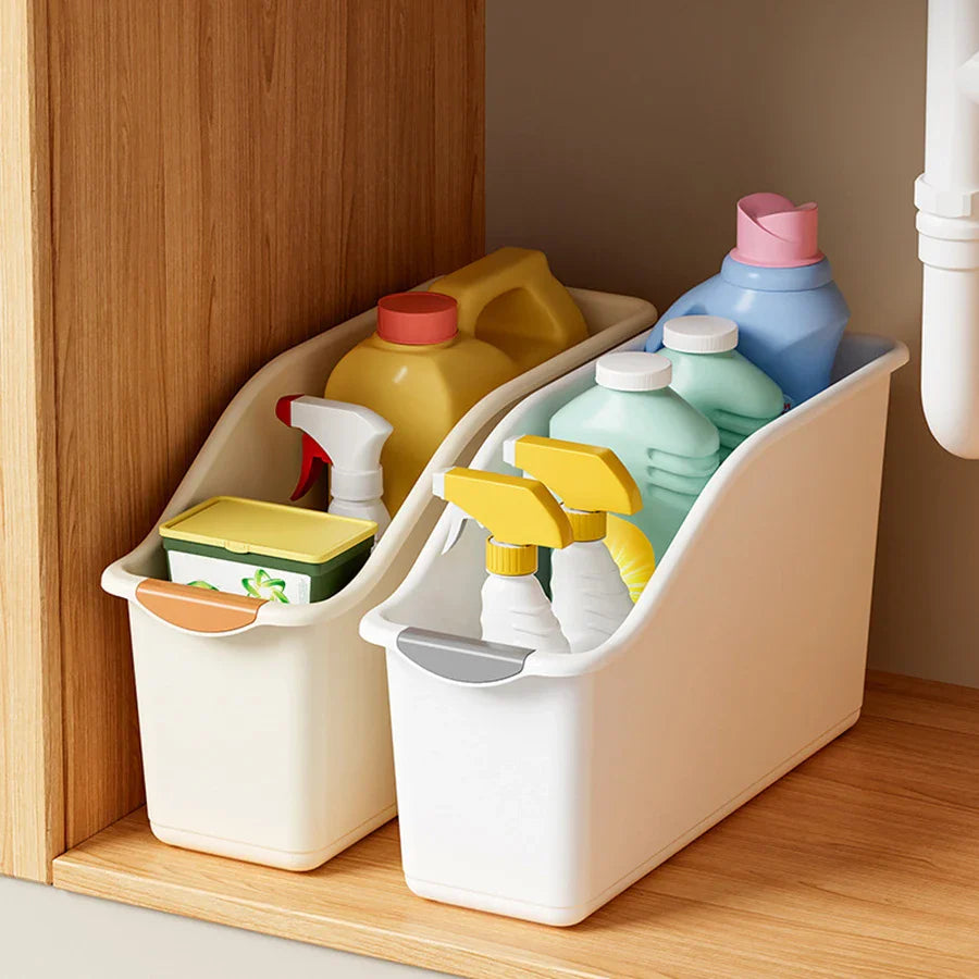 Kitchen Cabinet Storage Organizer – Adjustable Pantry Shelf Space