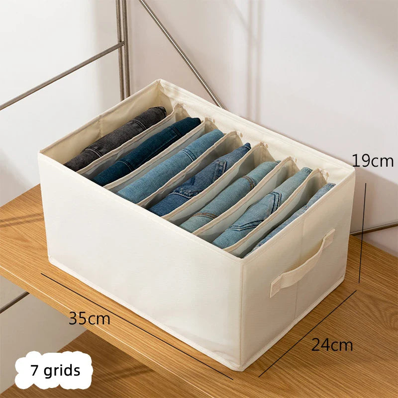 Drawer Clothes Organizer Storage Box – Foldable Closet for Wardrobe