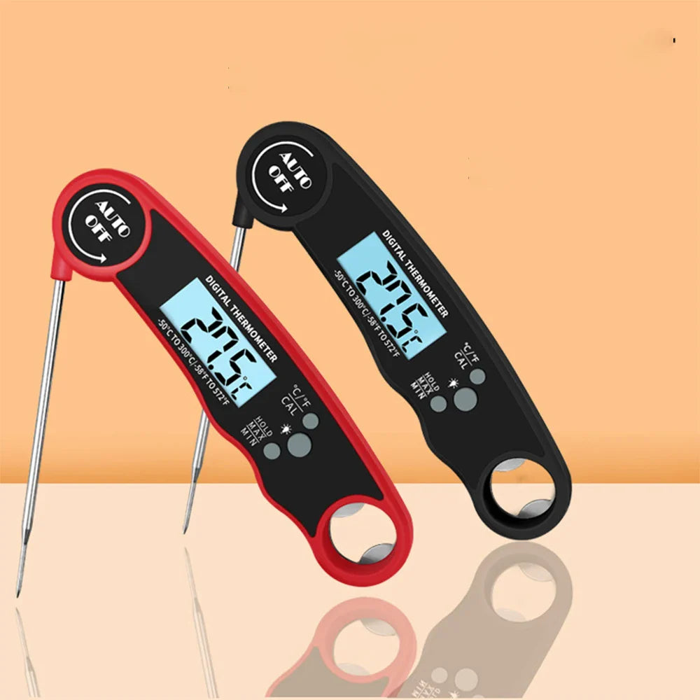 Instant Read Digital Meat Thermometer–Waterproof Kitchen Cooking Probe