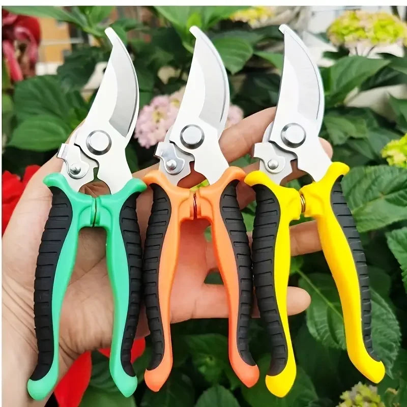 Horticultural Pruning Stainless Steel Scissor – Heavy Duty Garden