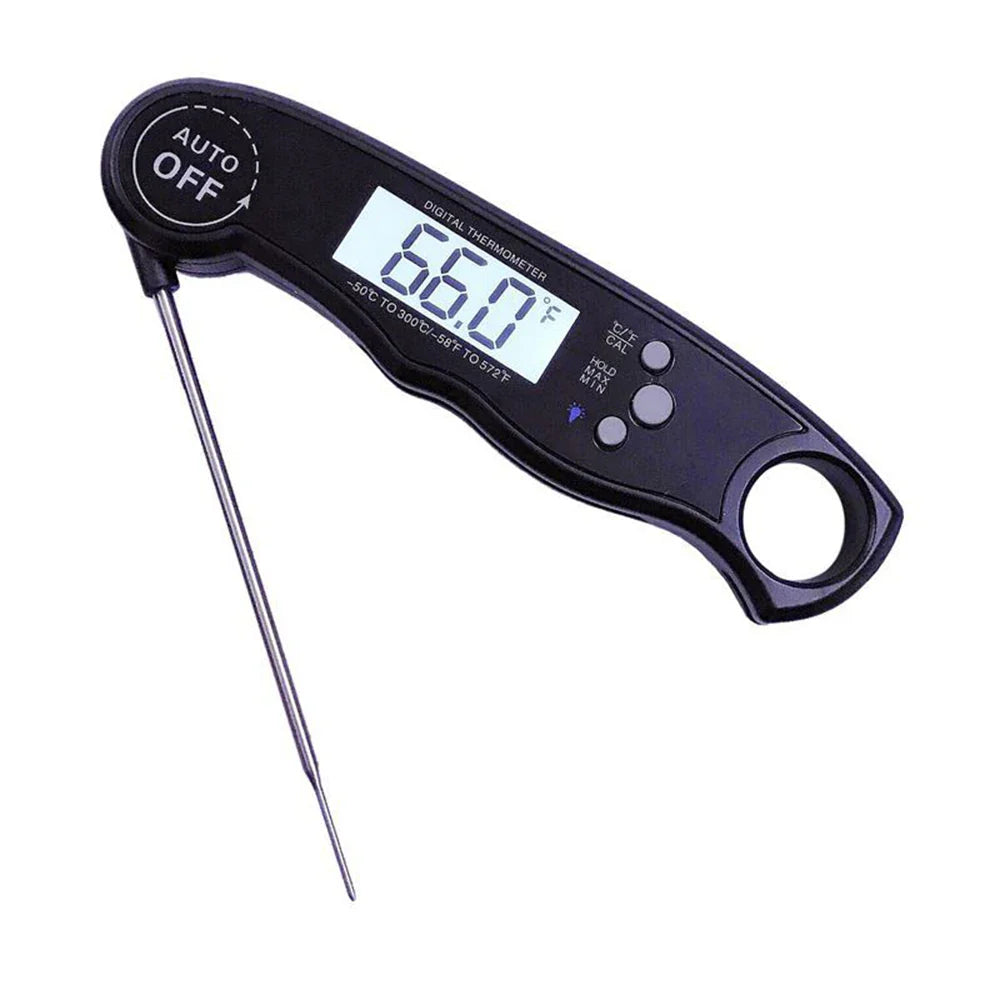 Instant Read Digital Meat Thermometer–Waterproof Kitchen Cooking Probe
