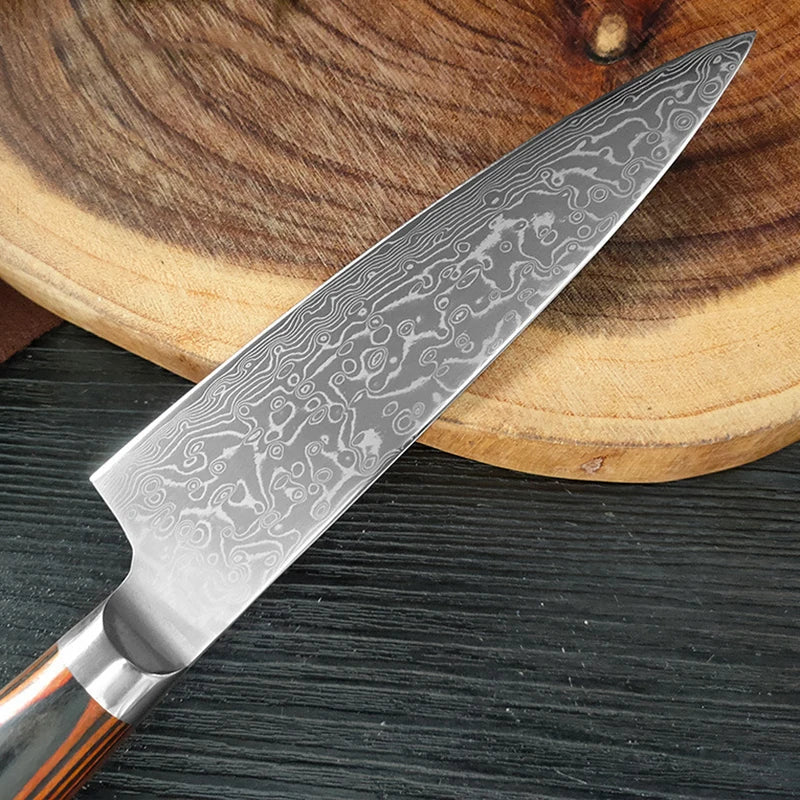 Damascus Steel Cutting Cooking Tools – Professional Chef Kitchen Knife