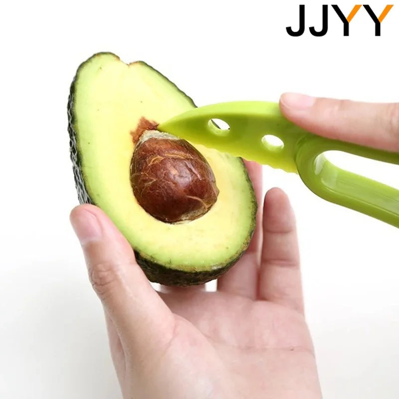 JJYY 3 In 1 Avocado Slicer – Multifunction Fruit Cutter & Kitchen Tool