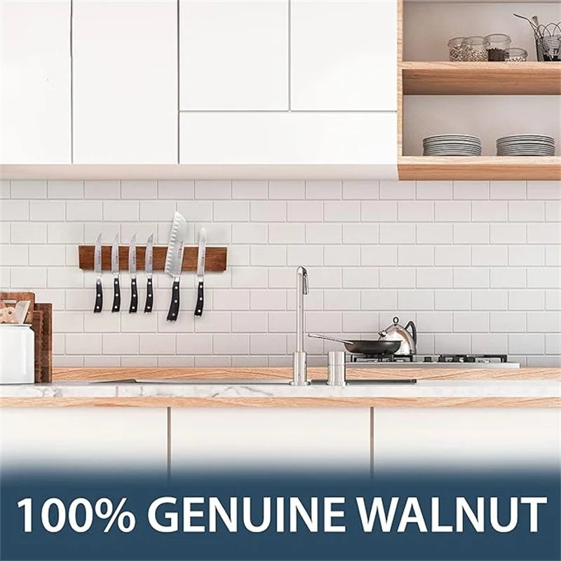 Magnetic Knife Holder for Wall – Stainless Steel Kitchen Knife Storage
