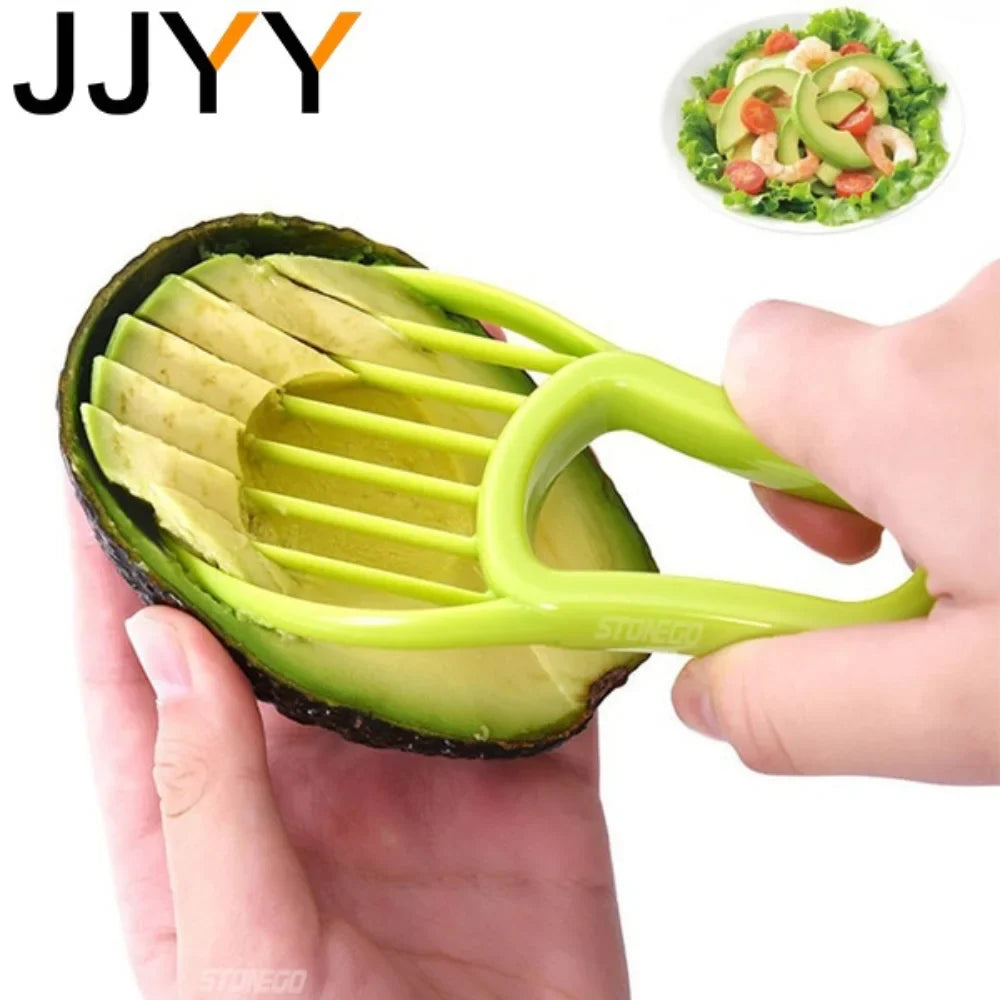 JJYY 3 In 1 Avocado Slicer – Multifunction Fruit Cutter & Kitchen Tool