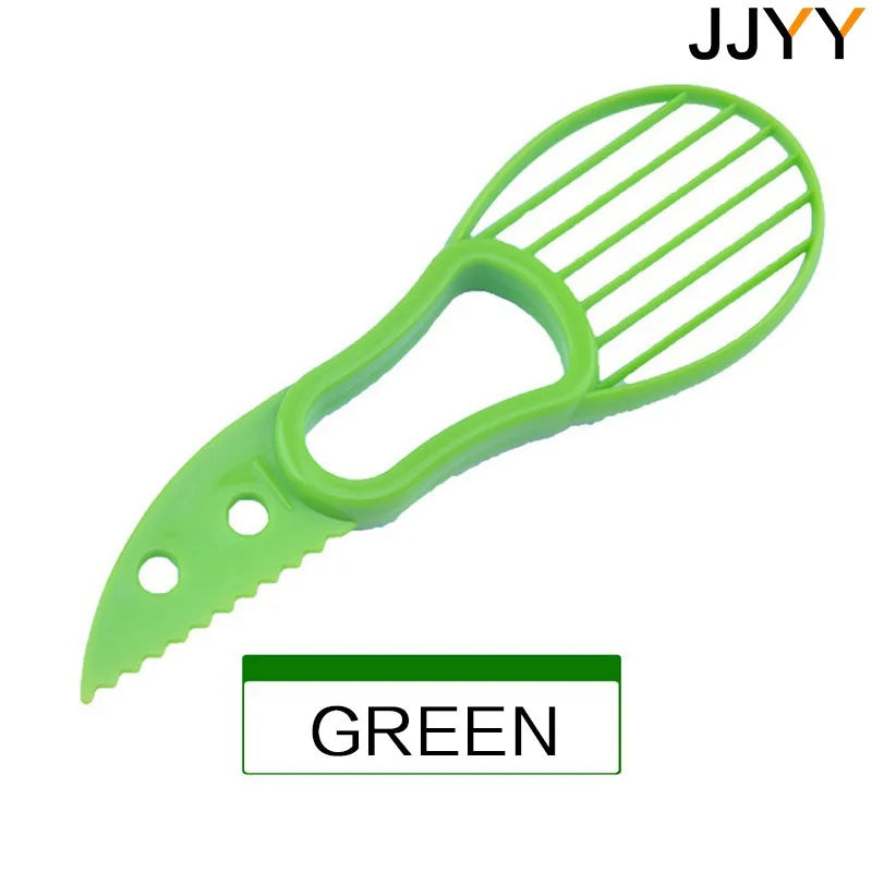 JJYY 3 In 1 Avocado Slicer – Multifunction Fruit Cutter & Kitchen Tool