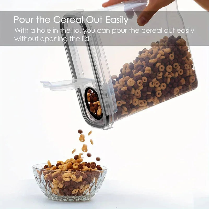 2L Airtight Cereal Storage Container – Kitchen Food Grain Keeper
