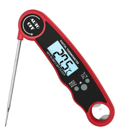 Instant Read Digital Meat Thermometer–Waterproof Kitchen Cooking Probe
