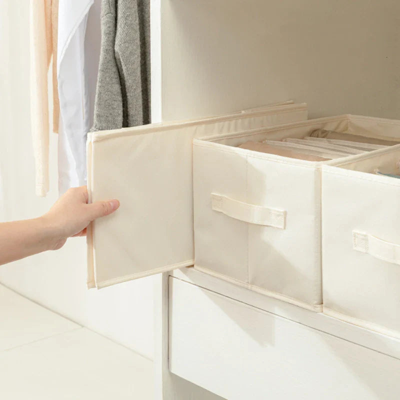 Drawer Clothes Organizer Storage Box – Foldable Closet for Wardrobe