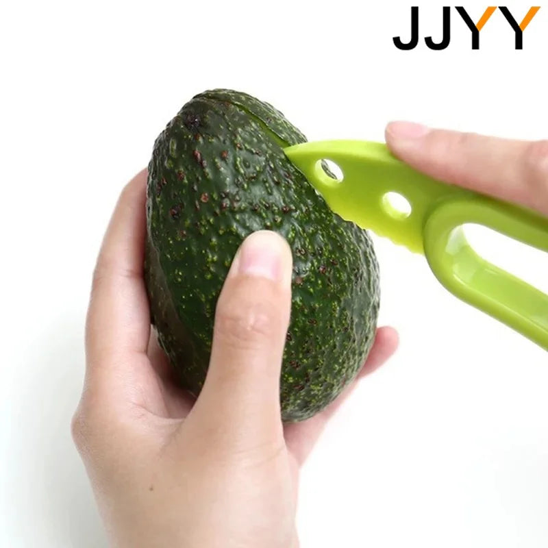 JJYY 3 In 1 Avocado Slicer – Multifunction Fruit Cutter & Kitchen Tool