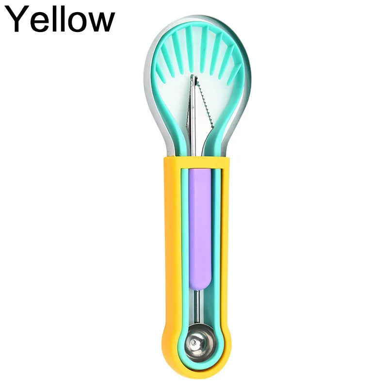 JJYY 3 In 1 Avocado Slicer – Multifunction Fruit Cutter & Kitchen Tool