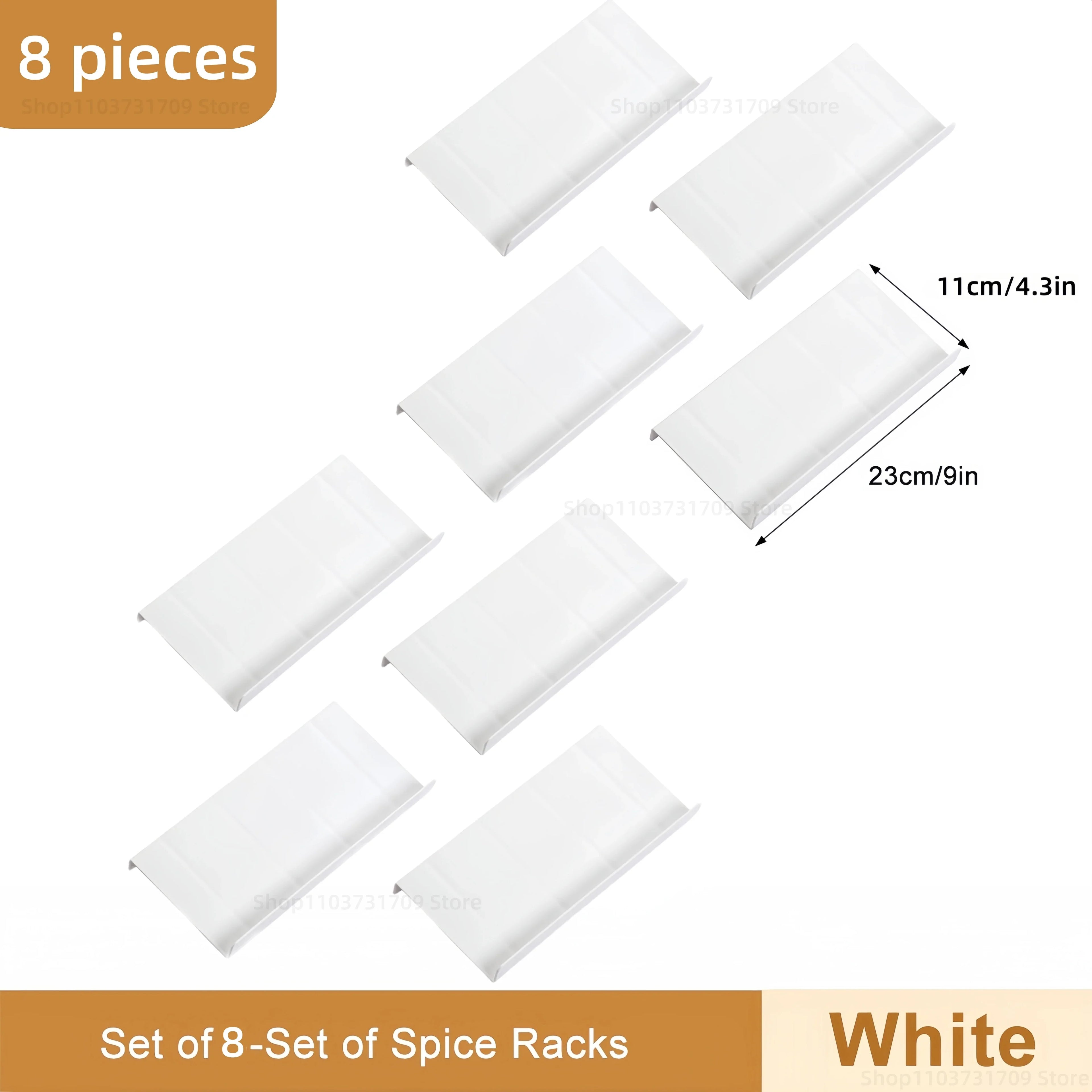 4-Layer Adjustable Spice Drawer Organizer – Kitchen Seasoning Rack
