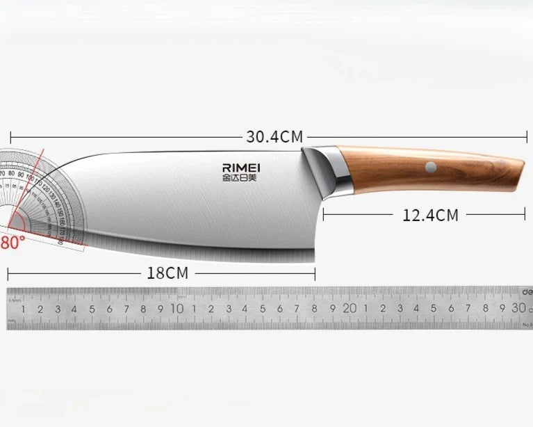 3-Piece Professional Kitchen Knife Set -Stainless Steel Chef Knives