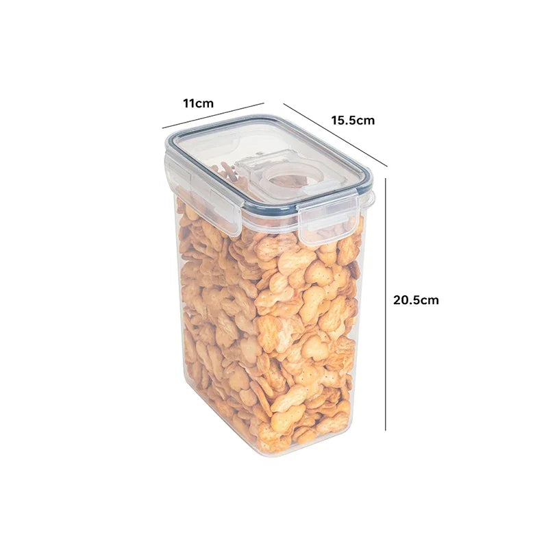 2L Airtight Cereal Storage Container – Kitchen Food Grain Keeper