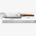 3-Piece Professional Kitchen Knife Set -Stainless Steel Chef Knives