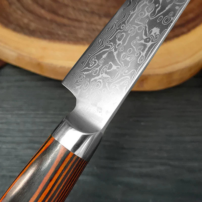 Damascus Steel Cutting Cooking Tools – Professional Chef Kitchen Knife