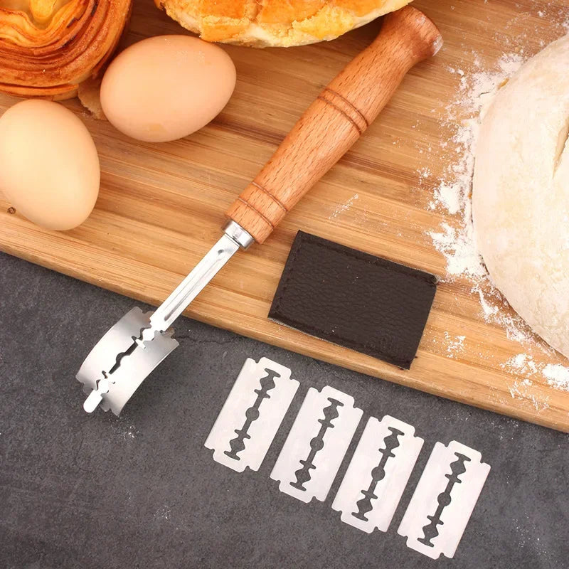 Dough Bread Pastry Cutter Knife – Stainless Steel Baking Dough