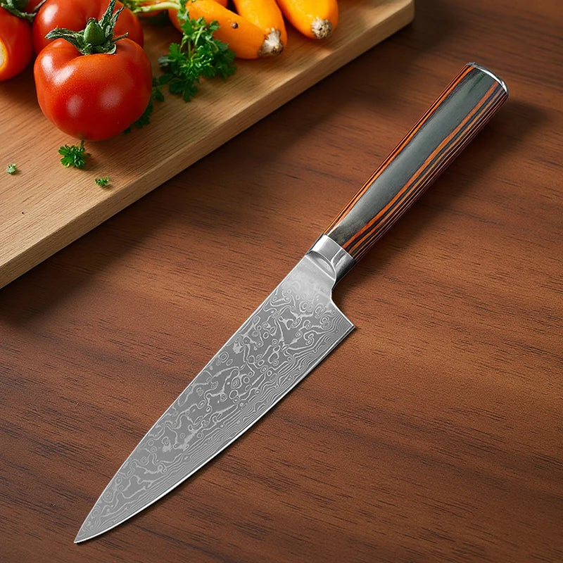 Damascus Steel Cutting Cooking Tools – Professional Chef Kitchen Knife