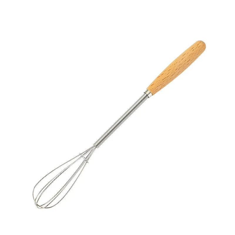 1pc Premium Stainless Steel Whisk – Handheld Egg Beater for Cooking