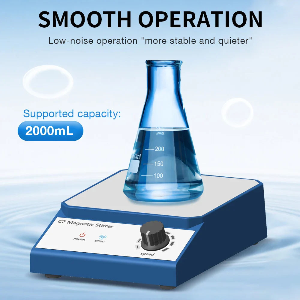 Magnetic Stirrer Mixer 2500RPM – High-Speed Lab & Kitchen Liquid Mixer