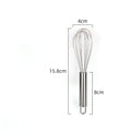 Handheld Egg Mixing Whisk – Manual Stainless Steel Kitchen Egg Beater
