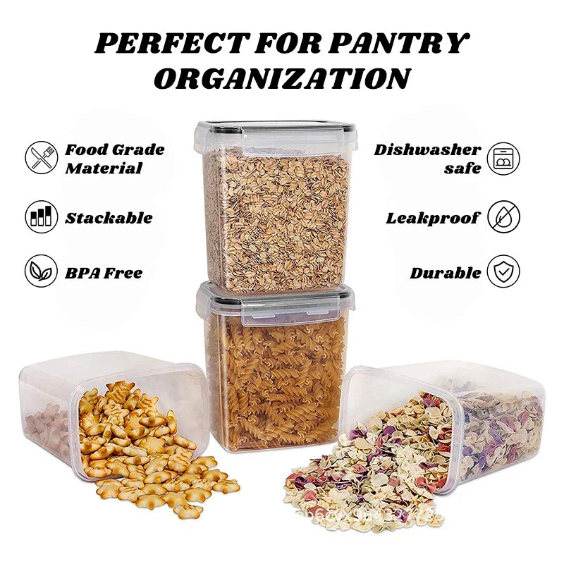 2L Airtight Cereal Storage Container – Kitchen Food Grain Keeper