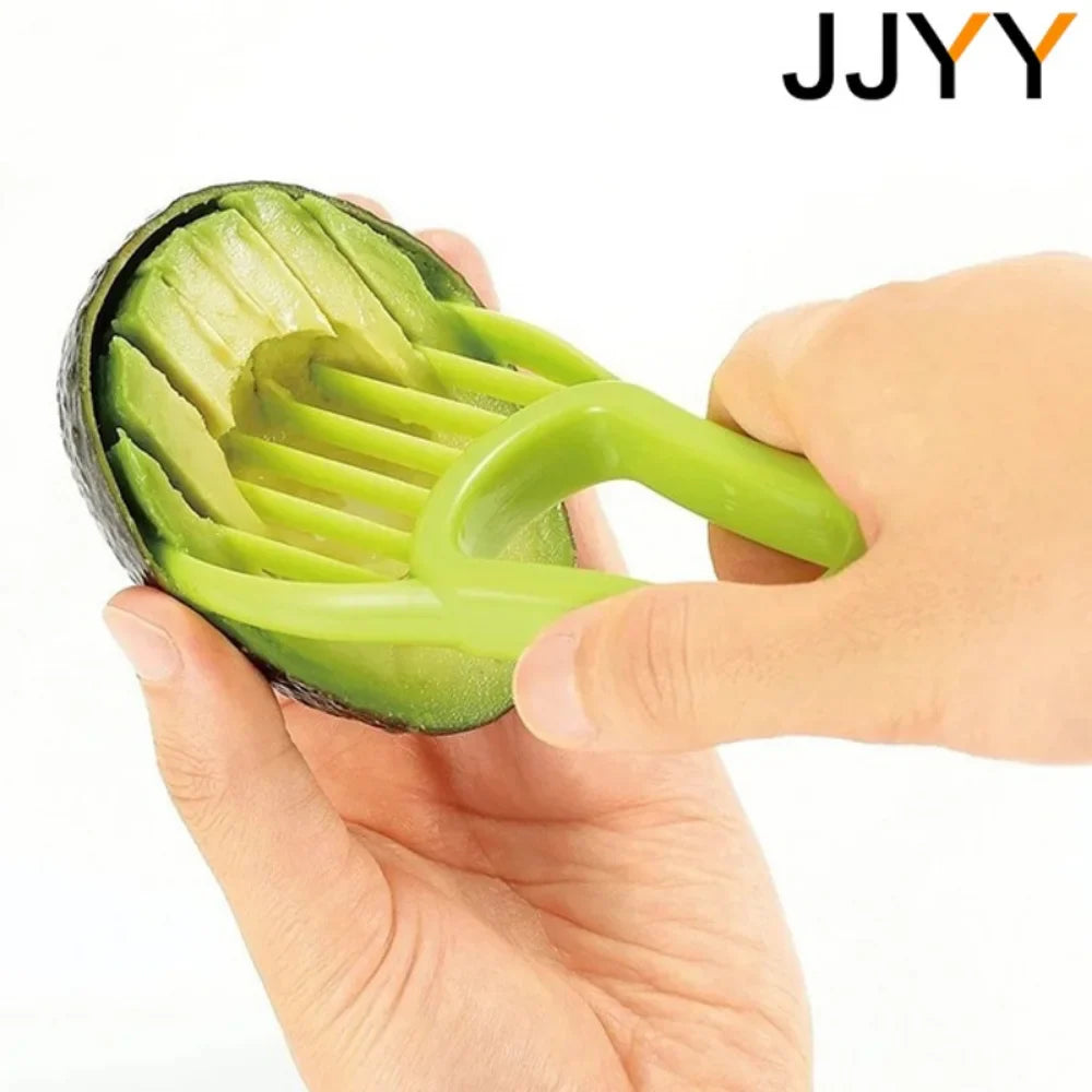 JJYY 3 In 1 Avocado Slicer – Multifunction Fruit Cutter & Kitchen Tool