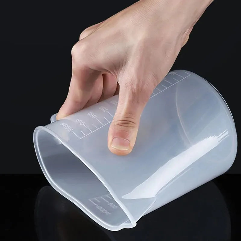 6PCS Plastic Measuring Cups for Baking – Kitchen Liquid