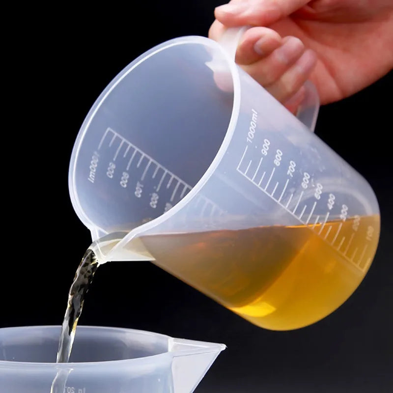 6PCS Plastic Measuring Cups for Baking – Kitchen Liquid