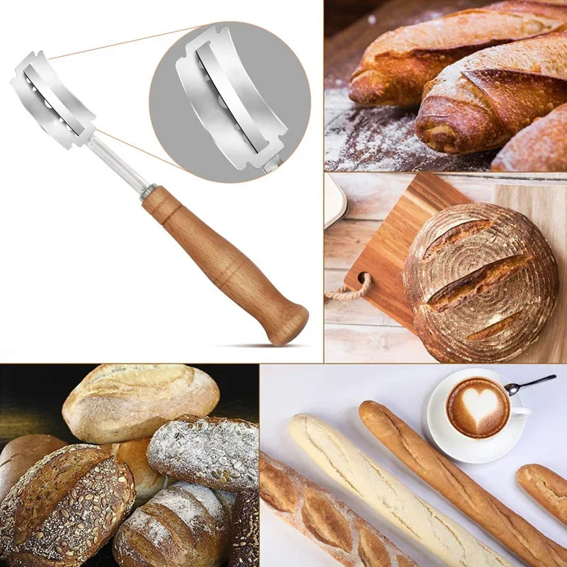Dough Bread Pastry Cutter Knife – Stainless Steel Baking Dough