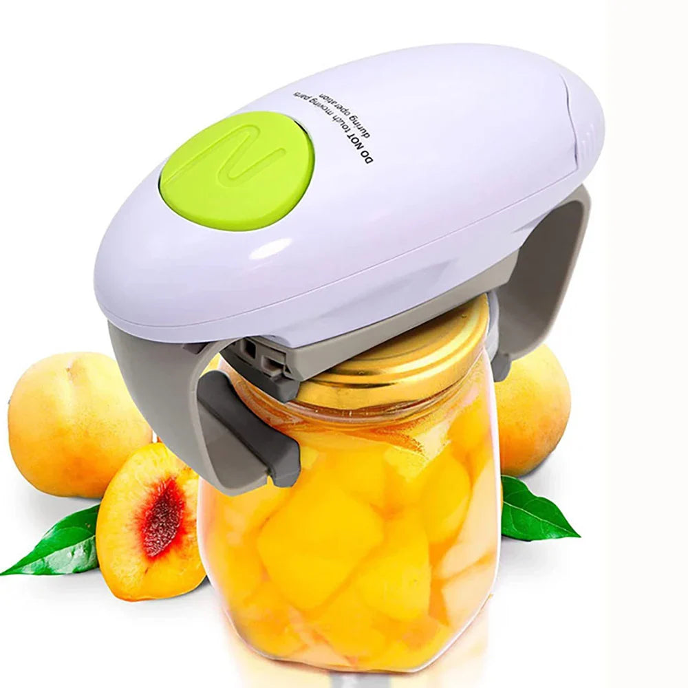 Automatic Electric Jar Opener – One-Touch Adjustable Bottle Opener